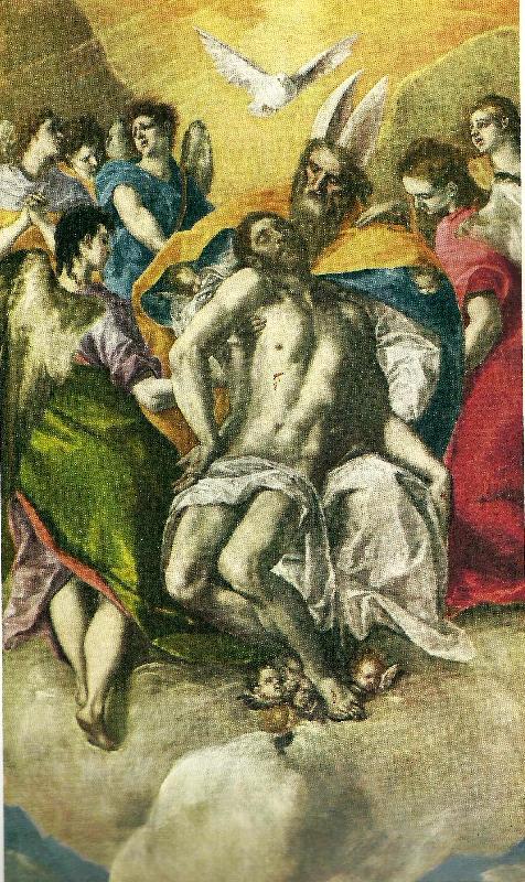 El Greco holy trinity Germany oil painting art